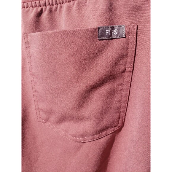 FIGS Technical Collection Zamora Jogger Mauve Women's Scrubs Pants Medium Petite - Picture 8 of 16
